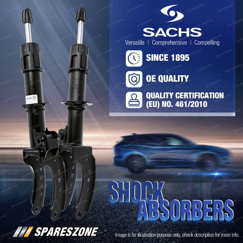 2 x Front Sachs Shock Absorbers for Volkswagen Touareg 7LA 7L6 7L7 2002-2010