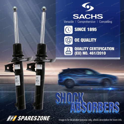 2 x Front Sachs Shock Absorbers for Skoda Octavia 1Z3 1Z5 Yeti 5L Wagon