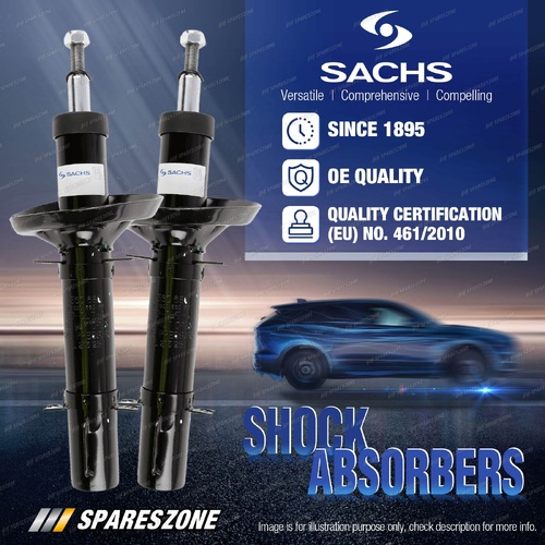 2x Front Sachs Shock Absorbers for Skoda Octavia 1U2 1.4 1.6 1.8 1.9 2.0 1997-On