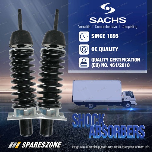 2 x Sachs Truck Shock Absorbers for Mercedes Benz 1017 1019 1424 1626 19731996