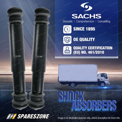 2 x Rear Sachs Truck Shock Absorbers for Man 18 18.230 18.250 18.350 18.460 24