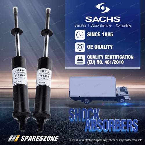 2 x Rear Sachs Truck Shock Absorbers for Scania 4 Series CP Series CR Series