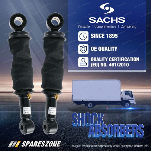 2 Front Sachs Truck Shock Absorbers for Iveco Stralis I AS 260S40 260S43 440S40