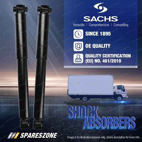 2 Rear Sachs Truck Shock Absorbers for Man TGM I 176 184 206 213 240 250kw 05-12