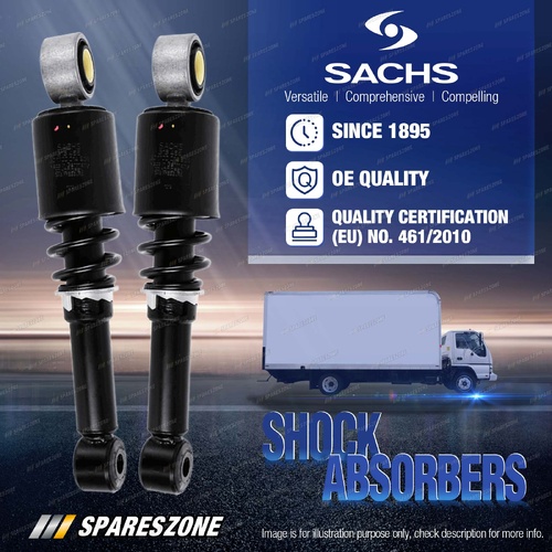 2 x Sachs Truck Shock Absorbers for Iveco Stralis AD AS AT ES Euro 6