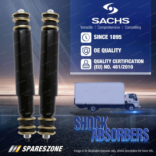 2 x Rear Sachs Truck Shock Absorbers for Mercedes Benz O 530 Citaro 1998-On