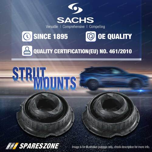 2 Pcs Front Sachs Top Strut Mount for Porsche Cayenne SUV 3.0 3.6 4.2 4.8L AWD