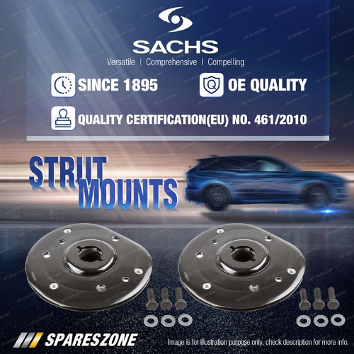 2 Pcs Front Sachs Top Strut Mounts for Volvo S60 134 S80 124 V60 V70 XC60 XC70