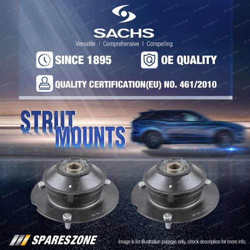 2 Front Sachs Top Strut Mounts for BMW 3 Series E30 5 Series E28 6 Series E24 Z1