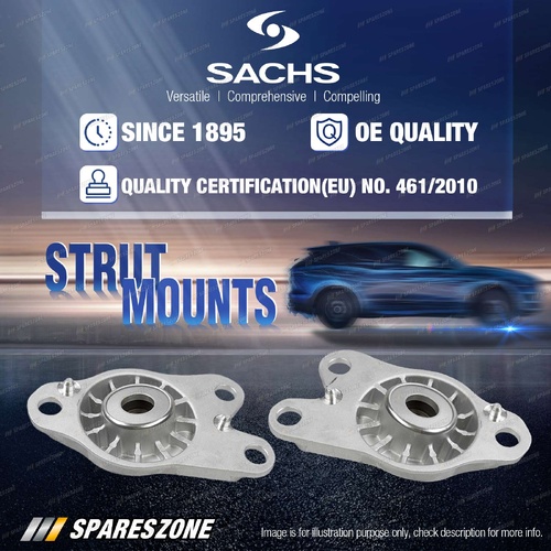 2 Pcs Rear Sachs Top Strut Mounts for BMW i3 I01 75kw 125kw 135kw 2013 - On
