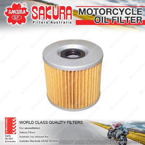 Sakura Motorcycle Oil Filter for Suzuki GS450 GS500 GS550M GS650 GS700 GSF400