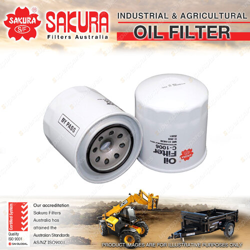 Sakura Spin-On Oil Filter for Kato HD510 HD512 SUPER EXCEED 550SEV VII 1900-On