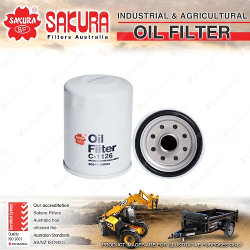 Sakura Forklift Oil Filter for Toyota 8FD20 8FD25 8FD30 1DZ 2006 - On