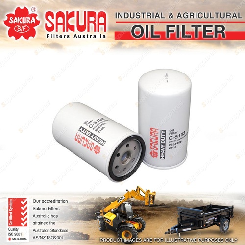 Sakura Telescopic Handler Oil Filter for J.C.Bamford 525B 525BL 540