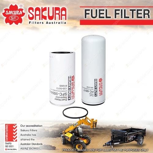 Sakura Telescopic Handler Fuel Filter for Caterpillar TH35-C13I PBY1-On
