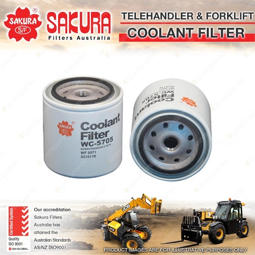 Sakura Forklift Coolant Filter for Case 210B 506 507 Premium Quality
