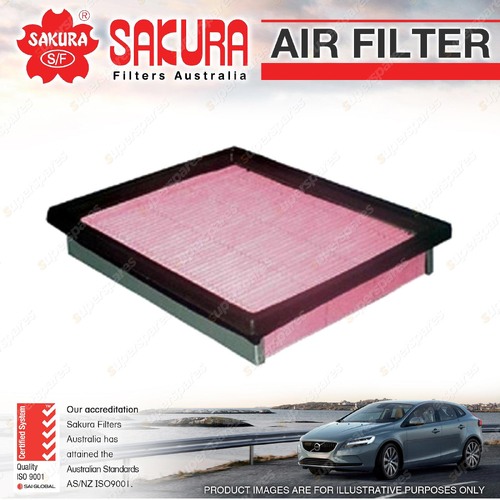 Sakura Air Filter for Ford Fiesta WQ WP 1.6L Petrol 4Cyl DOHC 16V Refer A1552
