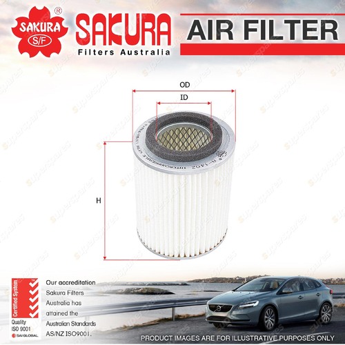 Sakura Air Filter for Suzuki Stockman Petrol 1.0L FA-1402 Refer A324