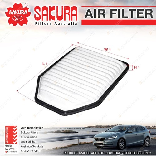 Sakura Air Filter for Jeep Wrangler JK Petrol 3.6L 3.8L V6 Refer A1590
