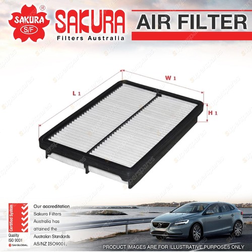 Sakura Air Filter for Hyundai Santa Fe 2.2L CRDi DM Turbo Diesel 4Cyl D4HB DOHC