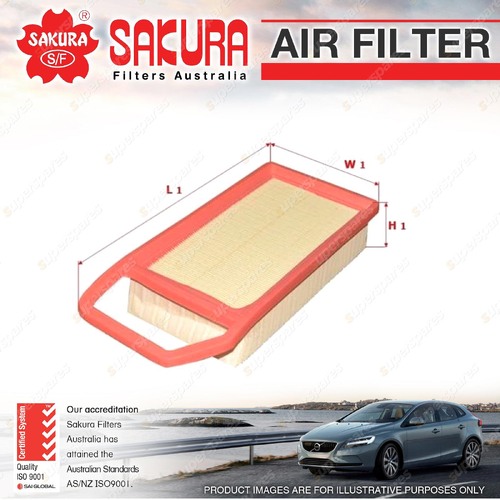 Sakura Air Filter for Peugeot 407 2.2L ST 3.0L V6 SV Petrol MPFI DOHC