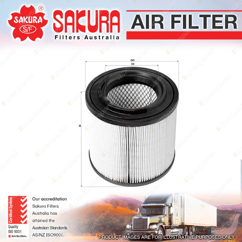 Sakura Air Filter for Nissan Atlas Cabstar F24 2.0L 3.0L I4 16V Truck 2007-On