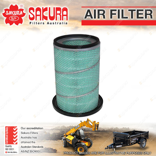 Sakura Outer Air Filter for Kubota M110 M120 M120DT 5.8L F5802TE2 I5 10V 99-On