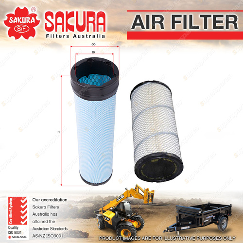 Inner Outer Air Filter for Kubota M SVL 90 95 110 105 5091 5101 8200 8540 9000