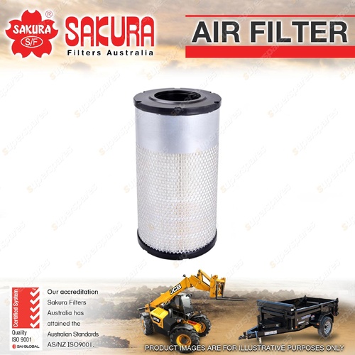 Sakura Air Filter for Kobelco SK75SR-7 SK85MSR-7 3.3L 4TNV98 2019-On OD 184mm