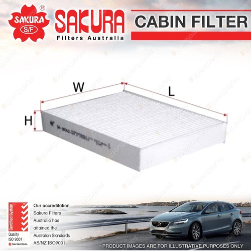 Sakura Cabin Filter for Nissan X-TRAIL T32 4Cyl Turbo Diesel Petrol 2014-2018