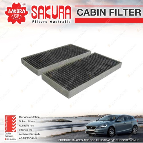 Sakura Cabin Filter for Hyundai Tucson JM 4Cyl V6 2.0L 2.7L Petrol 2004-2010