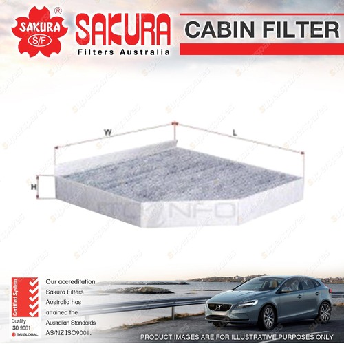 Sakura Cabin Filter for Audi A6 C7 A7 4G A8 D4 1.8L 2.0L 3.0L 4.2L