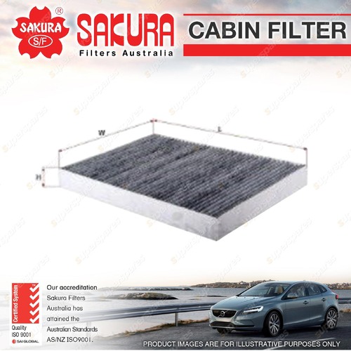 Sakura Cabin Filter for Chrysler 300 LX 300 SRT-8 LX 3.0L 3.6L 6.4L 6Cyl 8Cyl