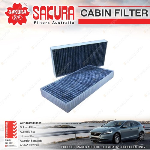 Sakura Cabin Filter for Dodge Nitro KA 2.8L 3.7L 4Cyl 6Cyl Turbo Diesel & Petrol