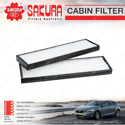 Sakura Cabin Filter for Hyundai I20 PB 1.4L 1.6L 4Cyl 1 Set 2 Filters
