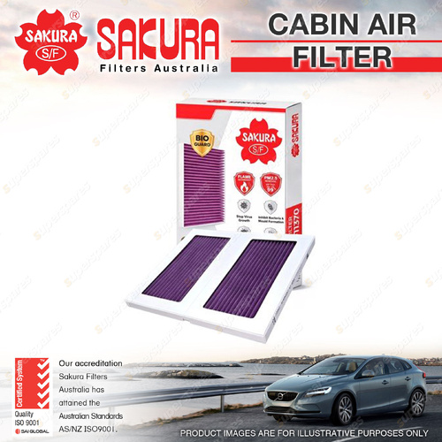 Sakura Cabin Air Filter for Toyota Landcruiser J70 2.8L 4.0L 4.5L 2007-On