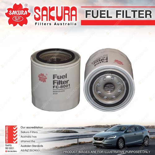 Sakura Fuel Filter for Mazda E2200 Ezyloader VAN E2500 SJ08 E2700 E3000 E4100