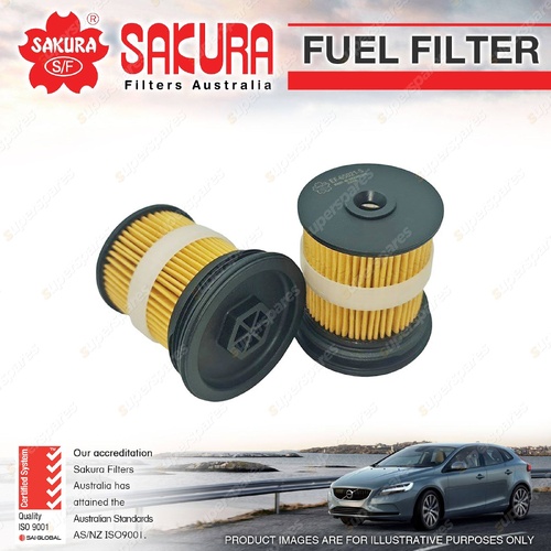 Sakura Fuel Filter for Jeep Cherokee WK Turbo Diesel 4Cyl 2.0L 08/2014-On