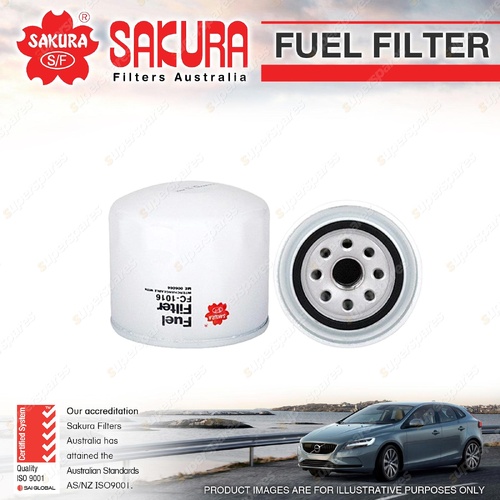 Sakura Spin-On Fuel Filter for Toyota Dyna 400 BU91 WU90 Diesel 4Cyl 4.0L