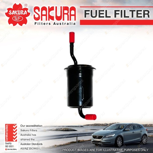 Sakura Fuel Filter for Ford Probe PT2 Telstar AT AV AX AY 4Cyl 1.8L 2.0L 2.2L