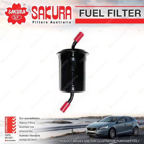 Sakura Fuel Filter for Mazda 121 DB 323 BG E1800 E2000 Familia BG RX7 FC MX-5 NA