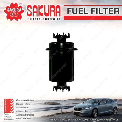 Sakura Fuel Filter for Hyundai Sonata AF 4Cyl 2.4L Petrol 03/1989-1992