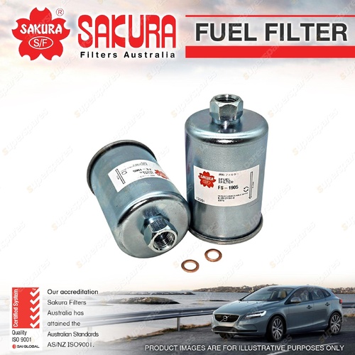 Sakura Fuel Filter for Isuzu Gemini Piazza JT150 JT191 JT221 Petrol Turbo Diesel