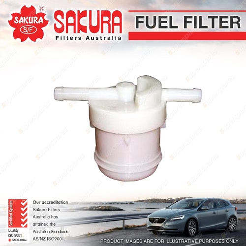 Sakura Fuel Filter for Mazda 323 Astina Protege Familia BD BF BG BW FA Ptrl 4Cyl