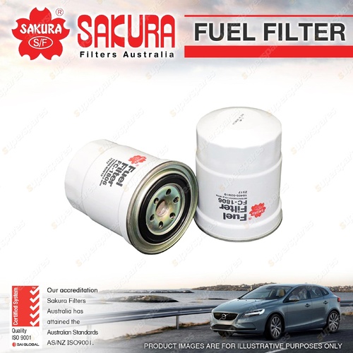 Sakura Spin-On Fuel Filter for Nissan Navara D21 D22 TD 2.5 2.7 3.0 3.2L