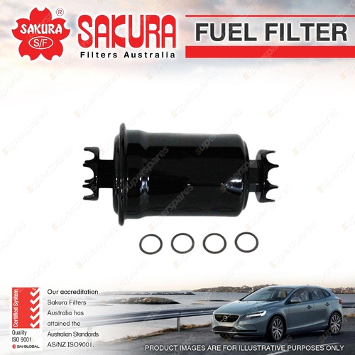 Sakura Fuel Filter for Toyota Hiace RZH125 RZH133 RZH182 RZH183 RZN185 Ptrl 4Cyl