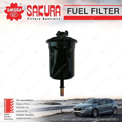 Sakura Fuel Filter for Toyota Landcruiser FZJ78 FZJ79 Petrol 6Cyl 4.5L
