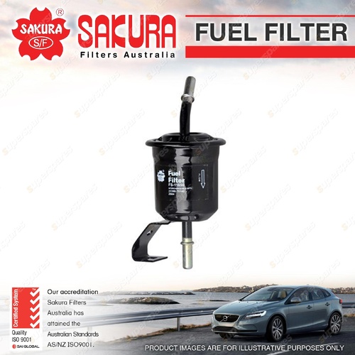 Sakura Fuel Filter for Toyota Hilux TGN121R TGN16R Petrol 4Cyl 2.7L 2005-On