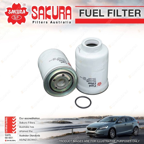 Sakura Spin-On Fuel Filter for Ford Courier PJ Ranger PJ PK Turbo Diesel 4Cyl V6