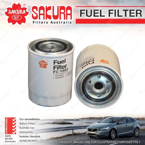 Sakura Spin-On Fuel Filter for Isuzu E Series ESR ETR EXR TD 6Cyl 5.8 6.5 7.1L